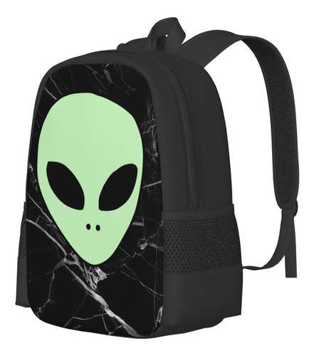 Alien-mochila Para Laptop Viaje Escolar Adolescente Niño