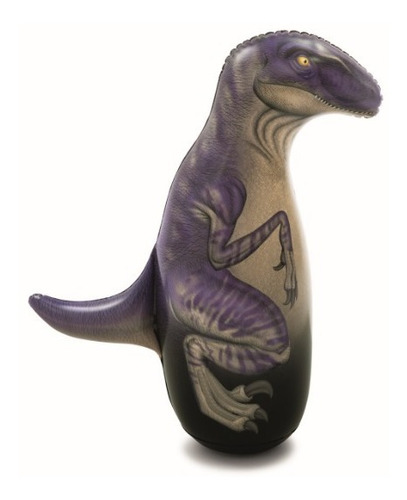 Imagen 4 de 10 de Bestway Puching Ball Inflable Dinosaurio Involcable Boxeo