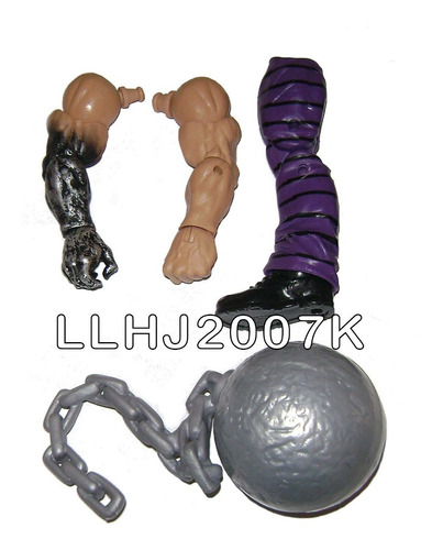 Absorbing Man Lote 4 Piezas Baf Marvel Spider-man Kb13