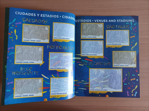 Álbum De Figuritas Copa América Brasil 2019 Obsequio (Usado)