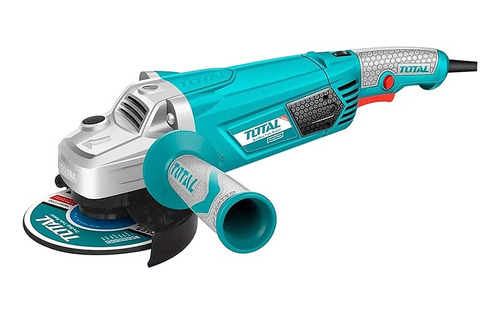 Amoladora angular 2400w Total Para Disco 180mm Color Turquesa Frecuencia 50 Hz/60 Hz