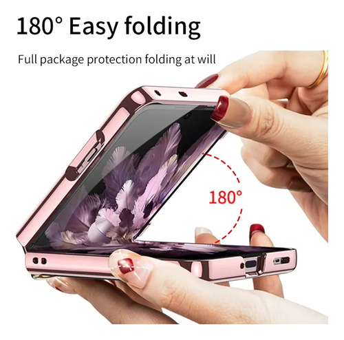 Funda Con Mica, Correa Y Anillo For Oppo Find N3 Flip