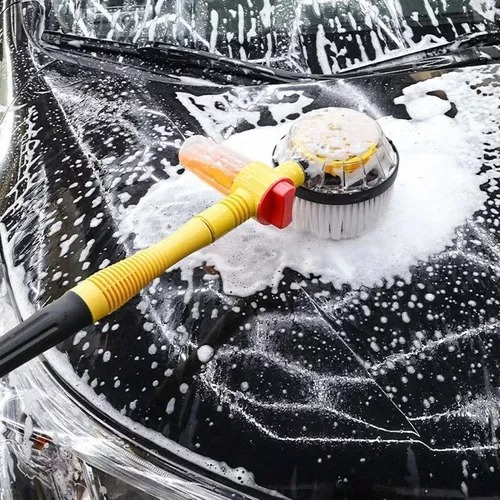 Kit Cepillo Automático Giratorio De Lavado Auto Hogar
