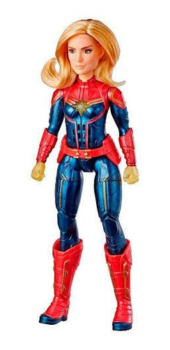 Muñeca Figura Acción Capitana Marvel Electrónica Hasbro