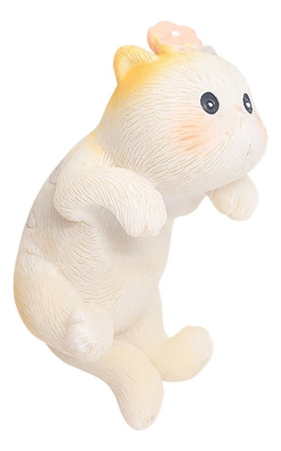 Garden Cat Statue Flower Pot Hugger Decoración De Estilo C