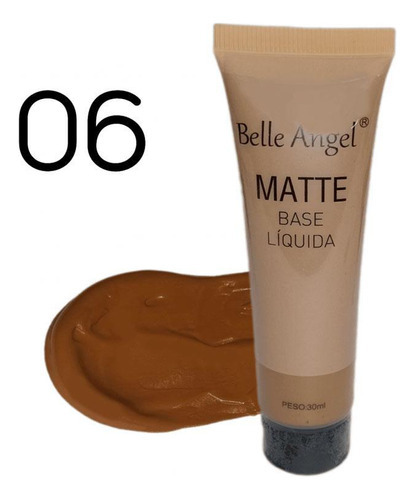 Base Liquida Matte 06 Belle Angel Tom 3