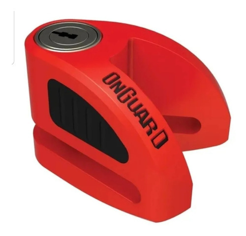 Traba Disco On Guard Boxer 8051 Perno 5,5mm - En Teo Motos Color Rojo