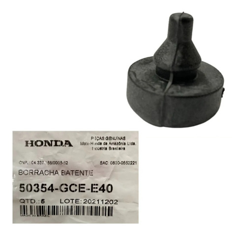 Borracha Batente Do Cavalete Central Cg 160 Original Honda