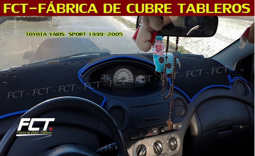 Cubre Tablero Toyota Yaris Sport - 2000 2001 2002 2004 2005
