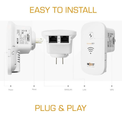 Access Point Nexxt Extensor Kronos301 Wireless-n Aeiel304u2