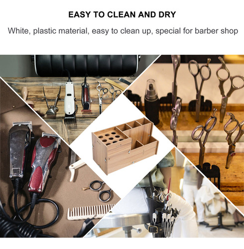 Caja De Herramientas De Peluquería Para Barbería, Peineta