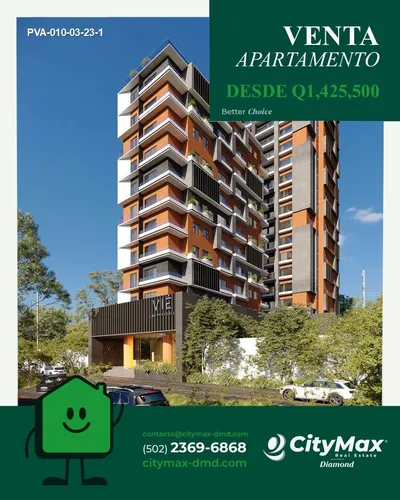 Venta De Apartamento En Construcción En Zona 10 Ciudad De Guatemala