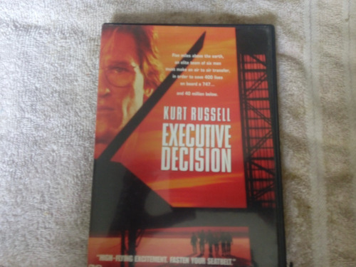 Executive Decision Momento Crítico Dvd Original