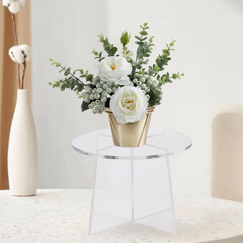 New, Soporte En Maceta, Estante Para Maceta Acrílico Para