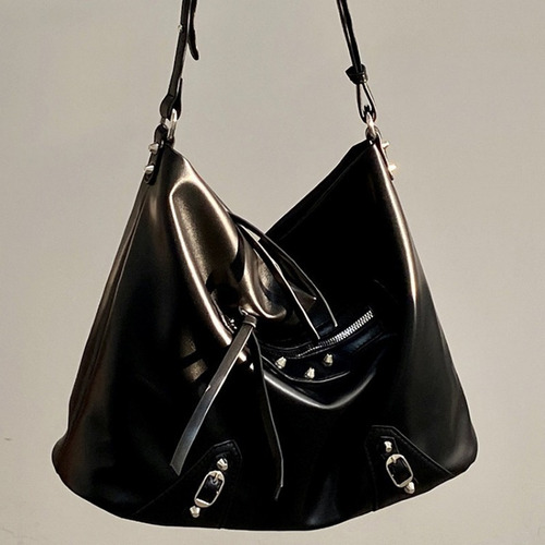 Bolso De Mano De Un Solo Hombro Con Cruz Diagonal De Moda