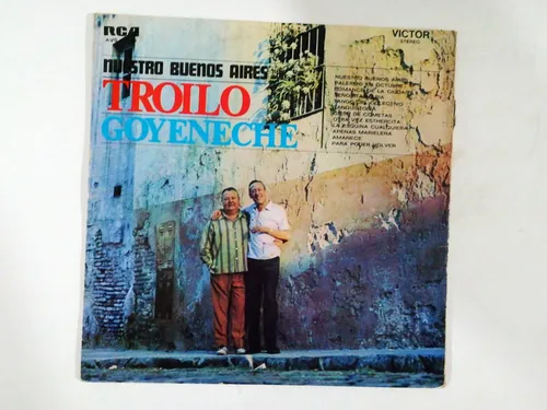 Disco Vinilo Goyeneche Troilo Tango Milonga Dedicado C Firma (Usado)