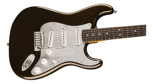 Fender American Ultra Ii Stratocaster Ebony Texas Tea Diestro Marrón Oscuro Ébano