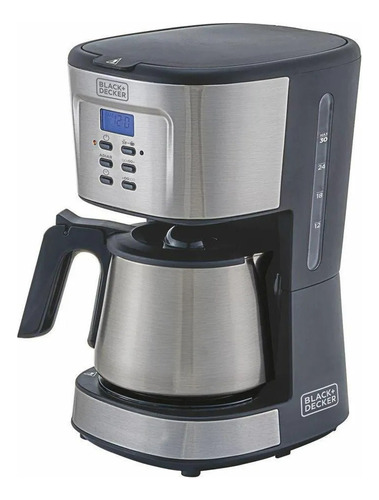 Cafeteira Eletrica 110v Inox Automatica Programavel B&d 1,2l