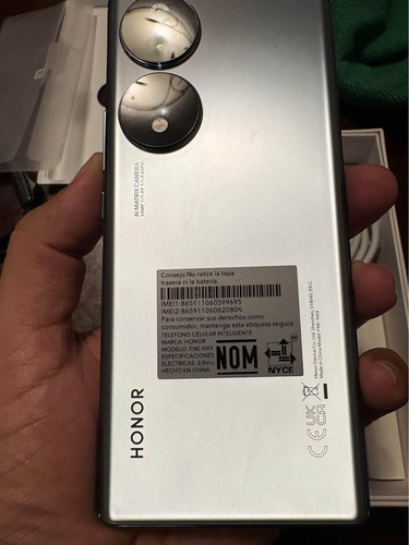 Celular Honor 70 Dual Sim Rom 128gb Ram 8gb Pantalla 6.67 Bat 4800mah 4g 5g Calidad De 10. Se Uso 1 Mes P/proyecto. Caja Y Accesorios Originales. (Usado)