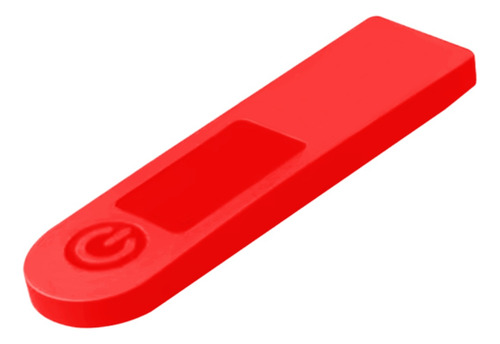 Funda Silicona Panel Display Para Monopatin Xiaomi 4 Pro Rojo