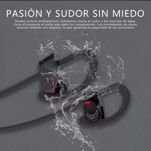 Auriculares Bluetooth, los mejores auriculares deportivos inalámbricos con  micrófono IPX7, impermeables, HD, estéreo, a prueba de sudor, para