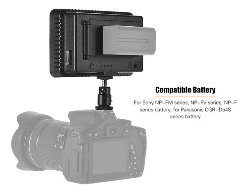Luz D/video Led Profesional, Regulable Y Ultrapotente 5600k