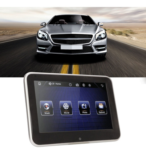 Monitor De Reposacabezas For Coche, Pantalla Táctil Ips De