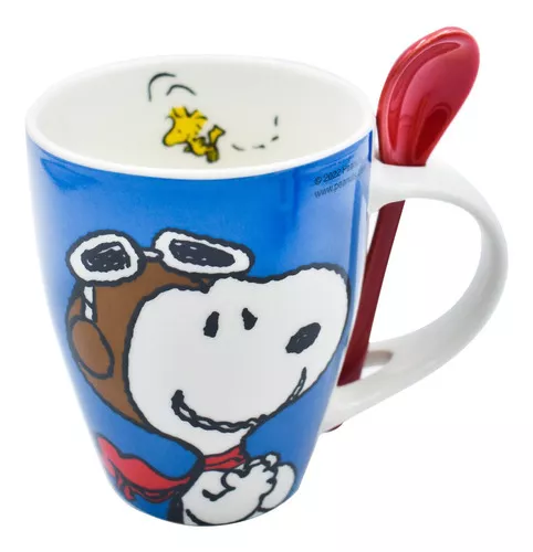 Taza Mágica Snoopy Café Lengua Peanuts Cerámica