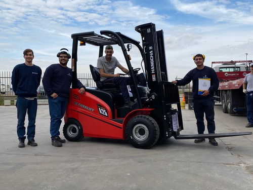 Autoelevador Electrico Ic Forklift Hangcha 2.5t Litio