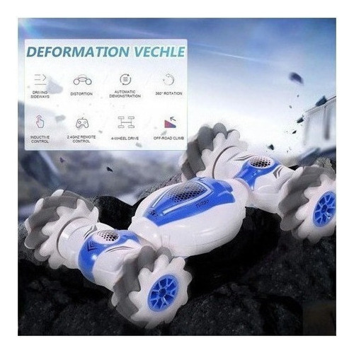Remoto Car Stunt Rc Gestos De Mano Acrobatic Sensor Vehículo
