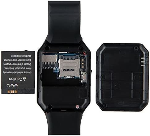 Imagen 3 de 9 de Reloj Inteligente Unisex Padgene Dz09 - Negro C/plata