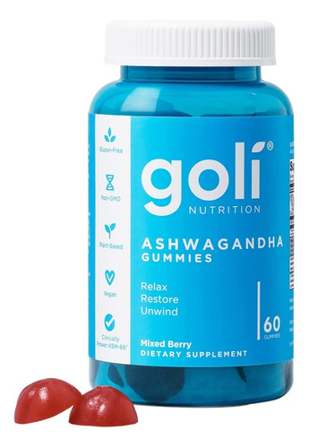 Gomitas De Vitamina Ashwa De Goli Nutrition - Gomitas De Ash