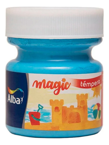 Tempera Alba Magic 275gr Colores Comunes