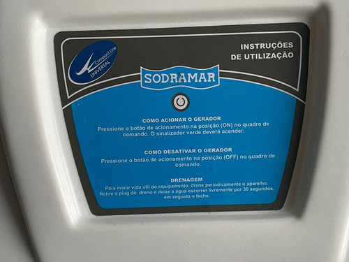 Gerador De Vapor 12kw Até 18m³ Sodramar Com Quadro Digital