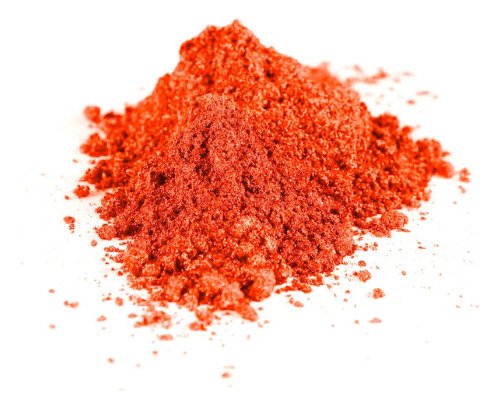 Resina Epóxi 1kg + Pó Metálico Laranja Terra Ag