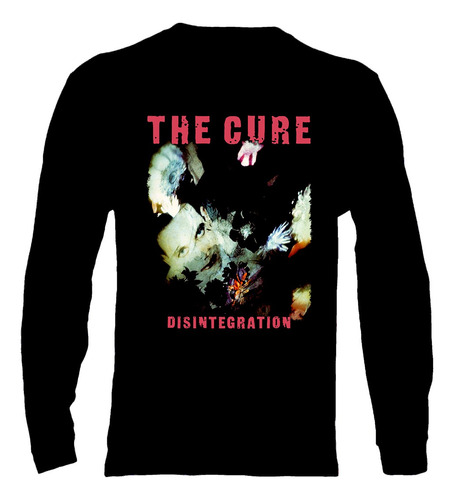 Polera Manga Larga The Cure - Ver 03 - Disintegration