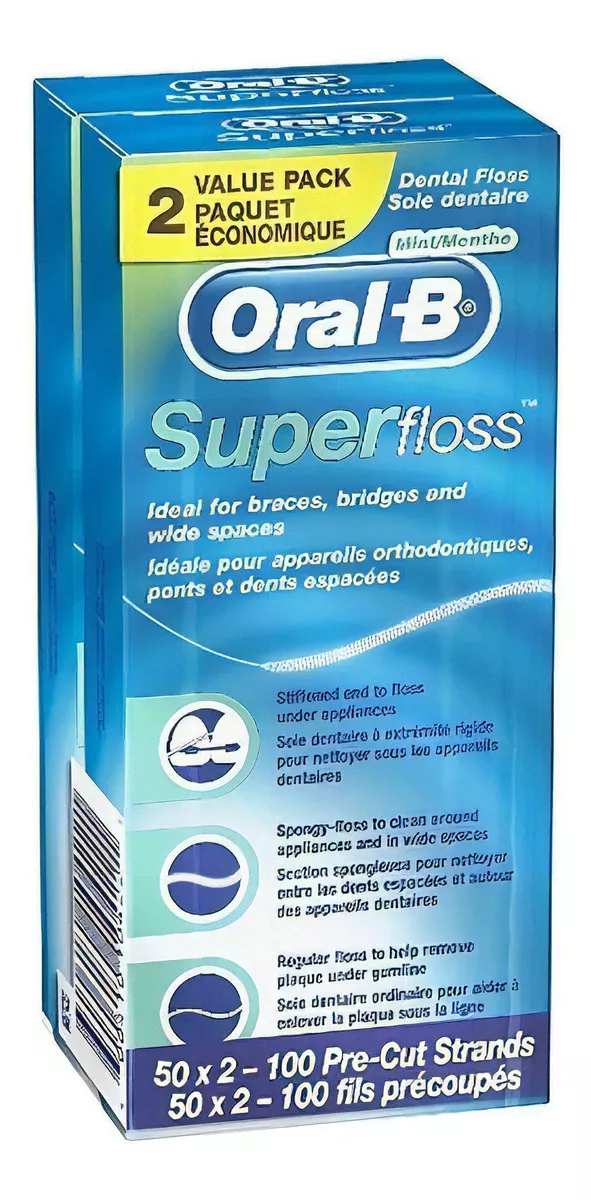 Segunda imagen para búsqueda de oral b superfloss