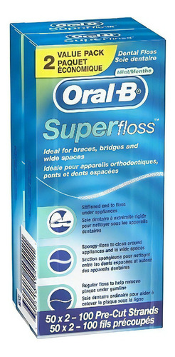 2 Hilo Dental Oral B Super Flos