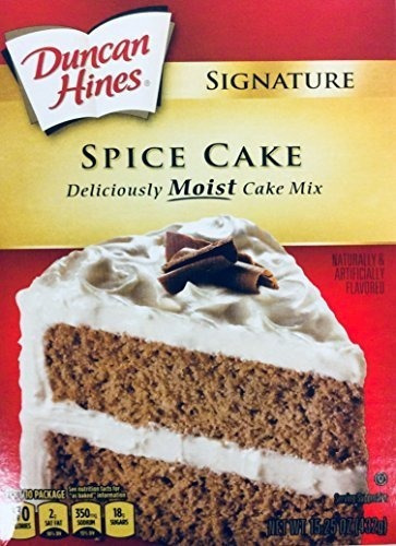 Duncan Hines Signature Spice Cake Mix 15.25 Oz