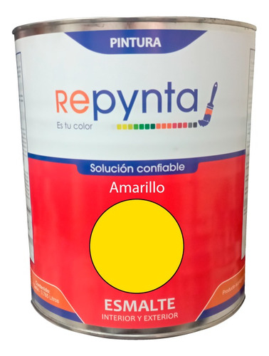 Esmlte Amarillo Galón Repynta