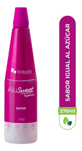 Alusweet Tagatosa Gotas 270 Ml Biofoods