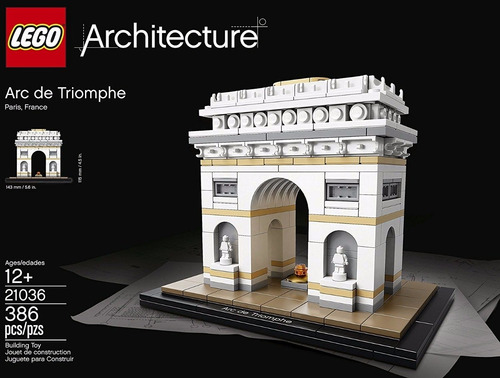 Lego Arquitectura - 21036 Arco Del Triunfo