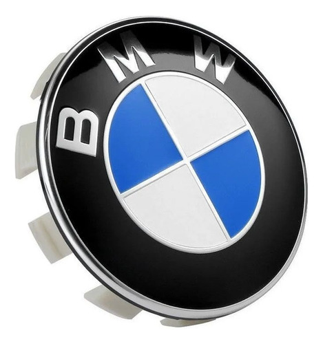 Tapa Emblema Logo Compatible Con Bmw 68mm (juego X 4 Unids)