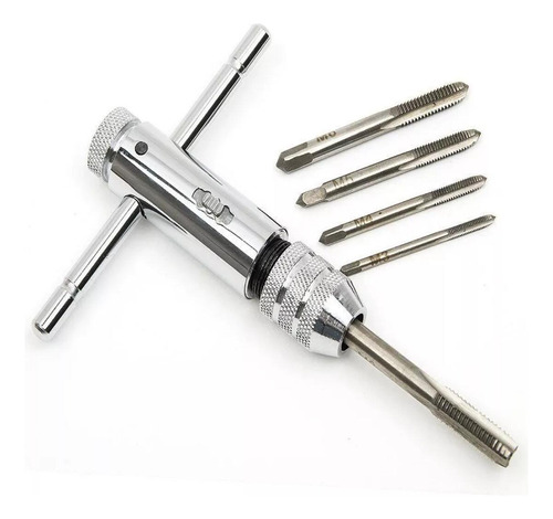 Llave De Trinquete Ajustable Con Mango En T, M3 M4 M5 M6 M8