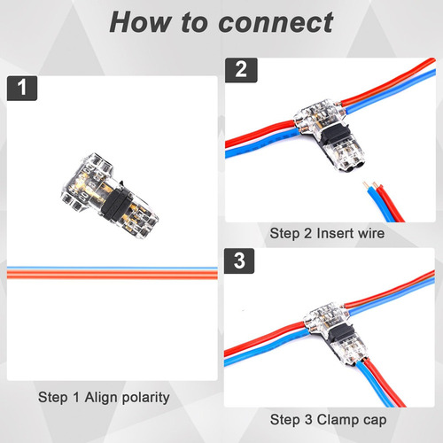 | 30 Conectores De Cable De Bajo Voltaje, Conector De Cable