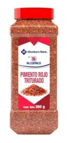 Pimiento Rojo Triturado Especias Condimento Gourmet 360 G