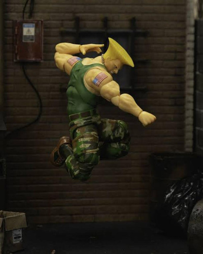 Guile Street Fighter Ii The World Warrior Jada Toys Original