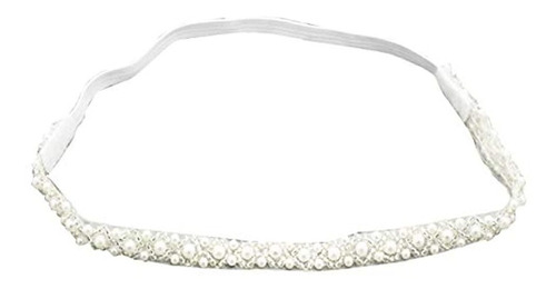 Diadema De Bautizo Para Bebé Infant Bebé Niñas Blanco