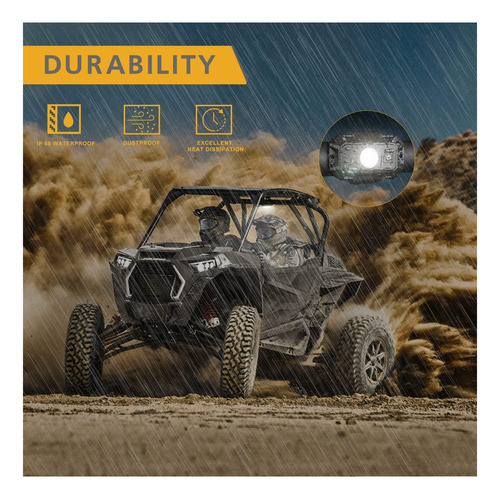 Luz De Domo Led De Utv 12v Con Interruptor, Iluminación