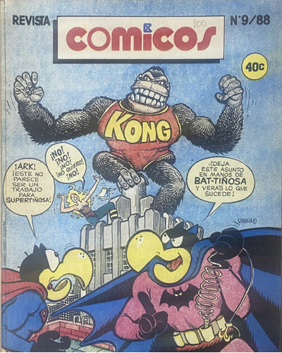 Comicos, Nº 9 Historietas, Humor Latinoamérica 1988, Cl02